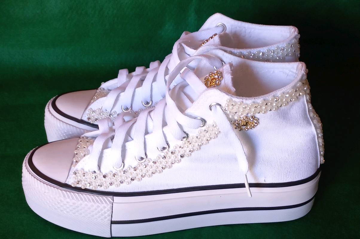 Zapatos Tipo Converse Decorados En Caracas 50 OFF