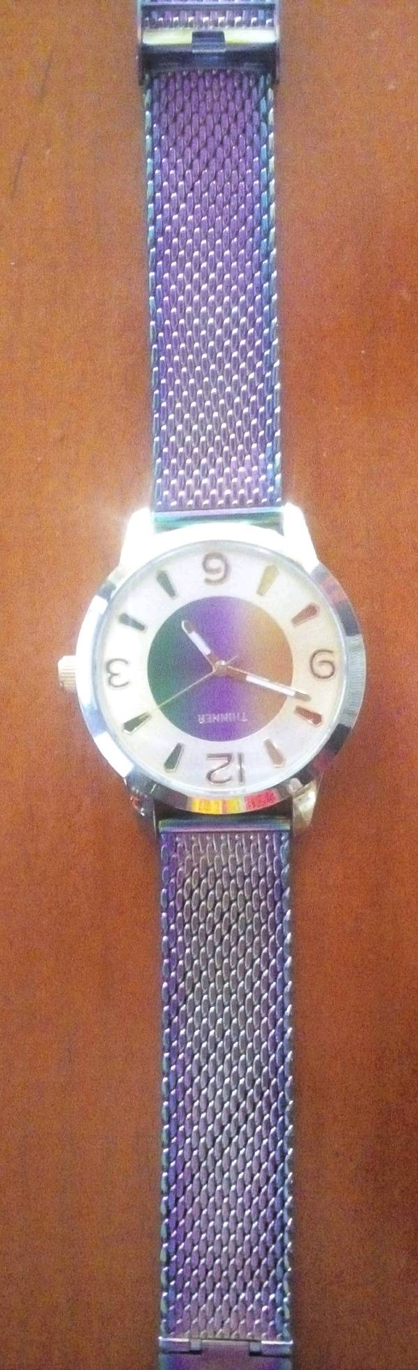 Reloj clearance thinner tornasol