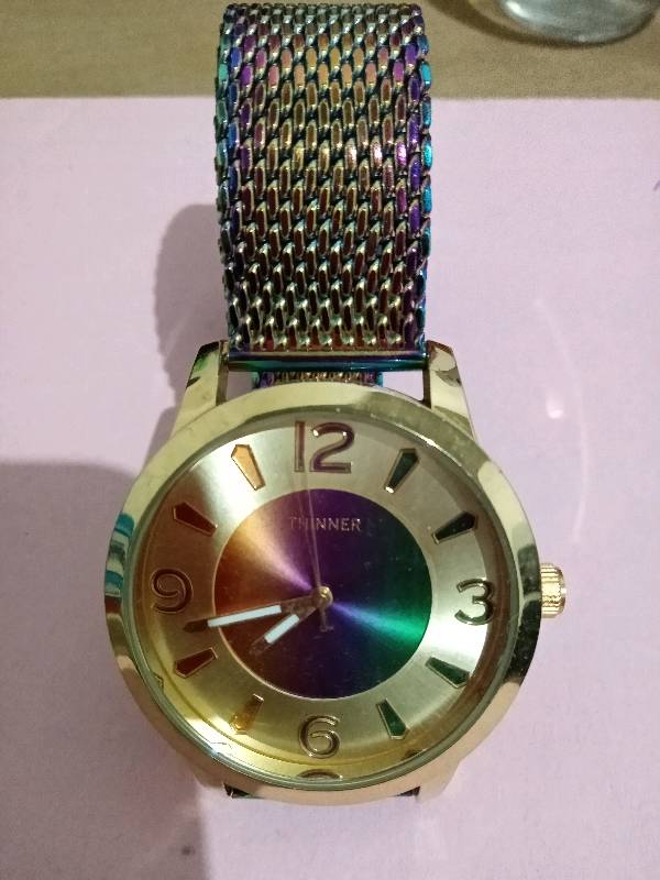 Reloj thinner tornasol sales