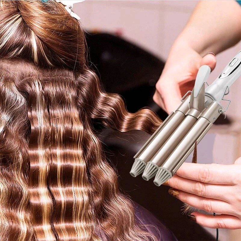 Plancha rizadora ondas de sirena en Bogot