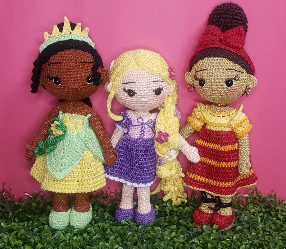 Muñecas de crochet discount personalizadas