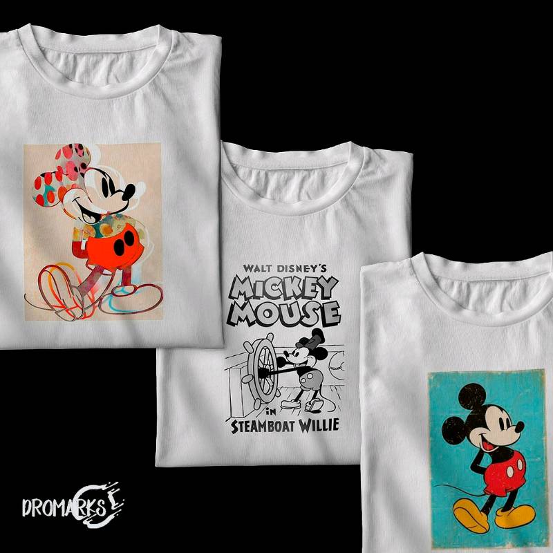 Camisetas sublimadas de hotsell mickey mouse