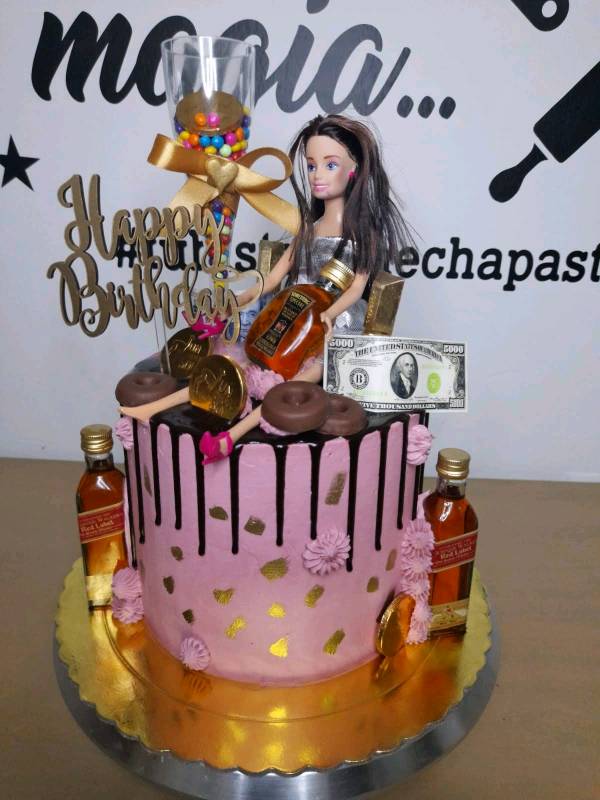 Barbie borracha shop pastel