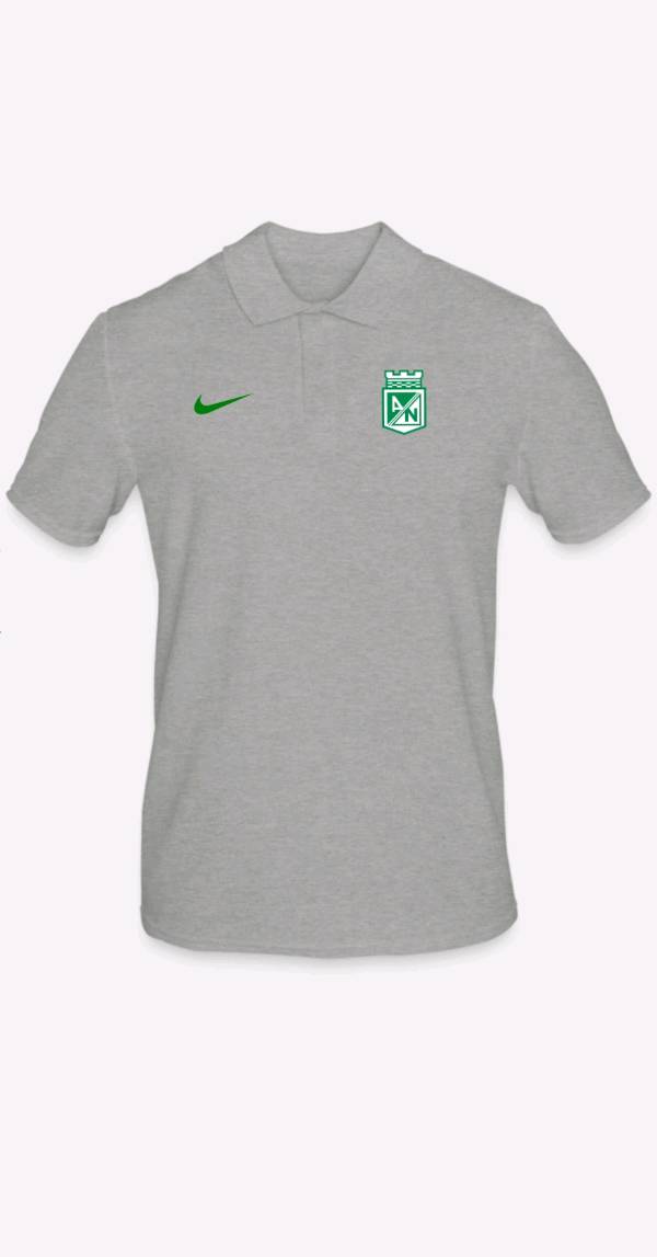 Camiseta Nike Tipo Polo Atl tico Nacional. en Rionegro