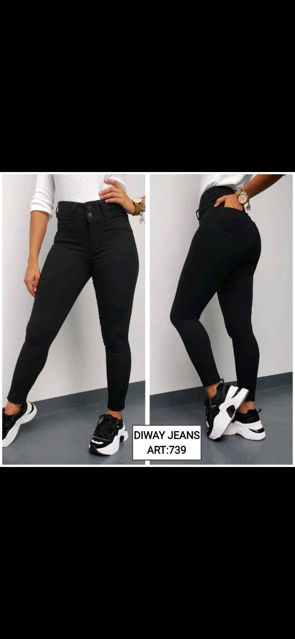 Jeans Negro diway en Picada Gobernador Lopez