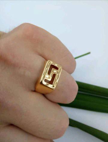 Anillo perla 2025 negra hombre
