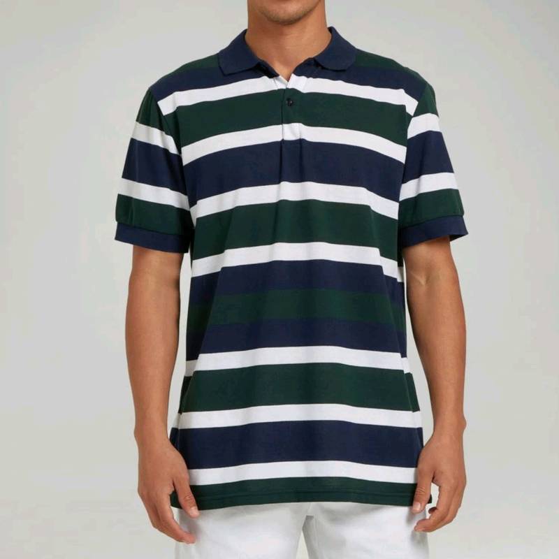 Polo con rayas horizontales 2025