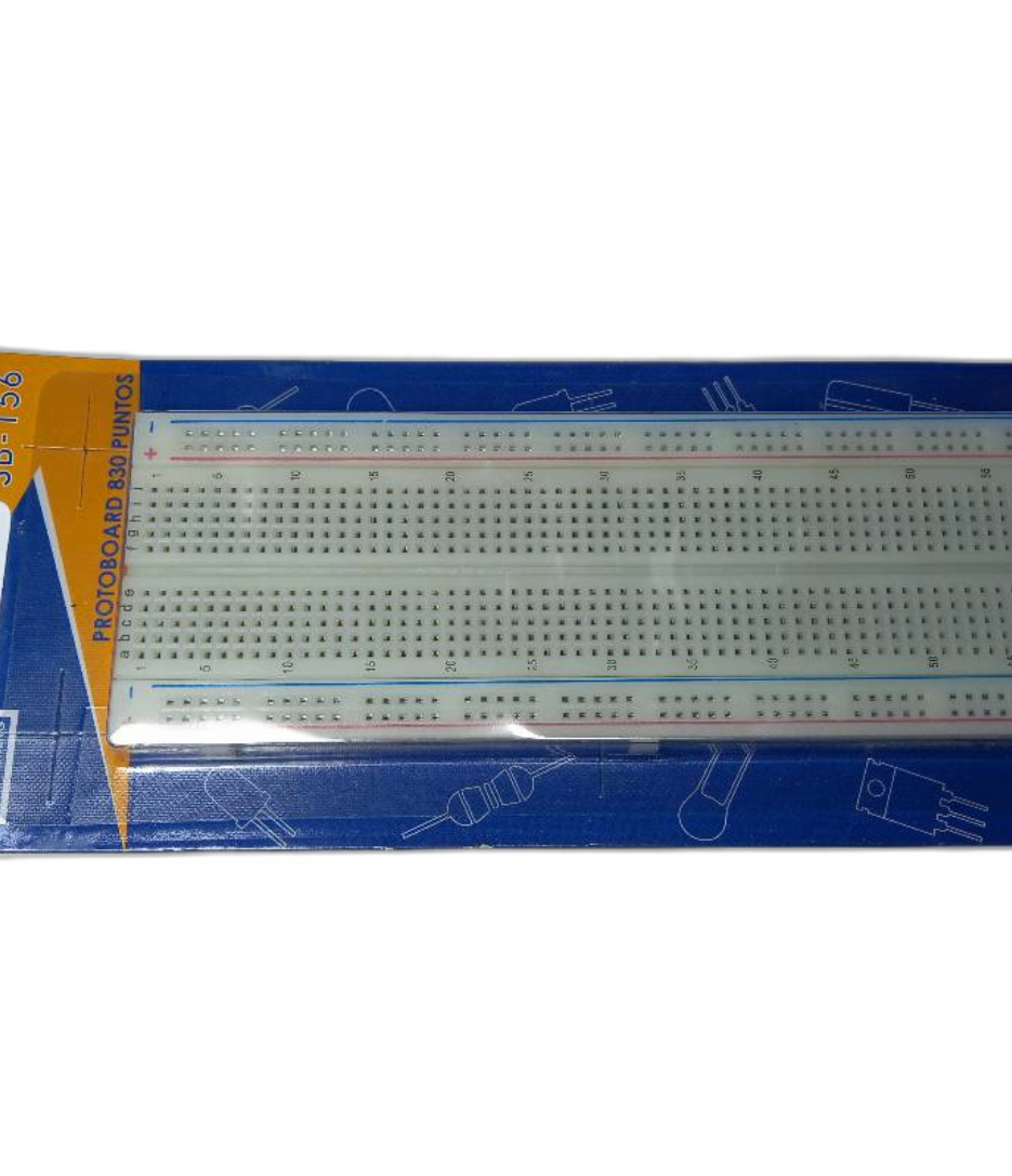 PROTOBOARD BLANCO 830 PUNTOS en Lima