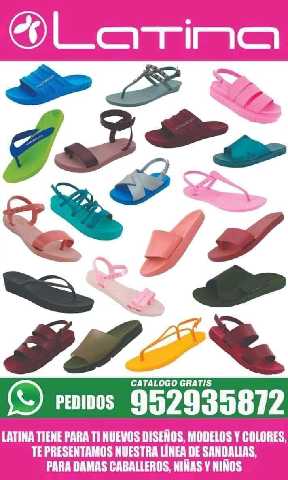 Catalogo discount de sandalias