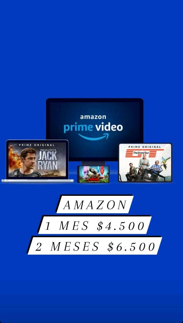 Cuenta Amazon prime v deo en La Serena