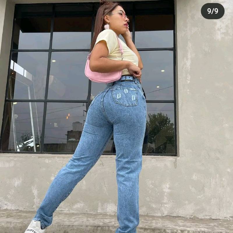 Jean mom shop las locas
