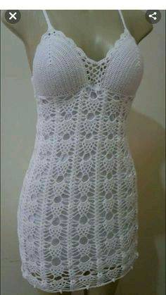 VESTIDO DE PI AS A CROCHET en Chiclayo