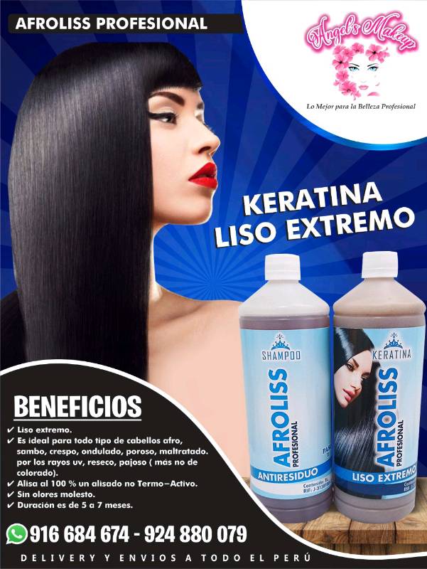 Keratina Afroliss en Camana