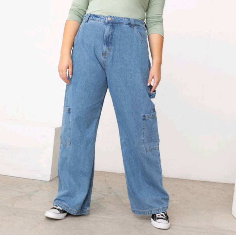 Jean Wide Leg Mujer Sybilla en Lima