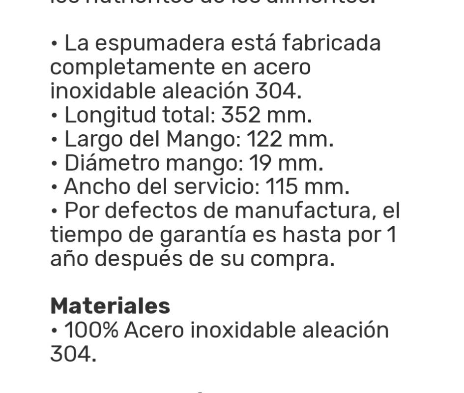 Espumadera en Monterrey