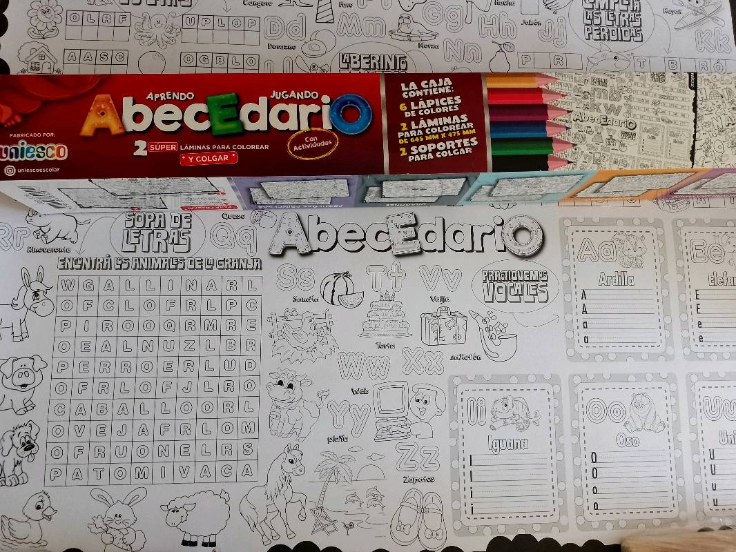 Abecedario Laminas para pintar en Buenos Aires