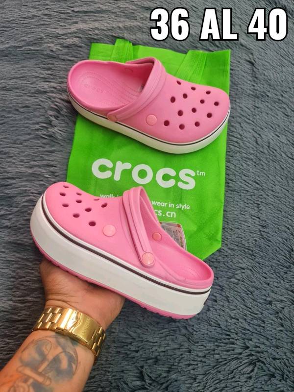 Crocs plataforma 2025 precio