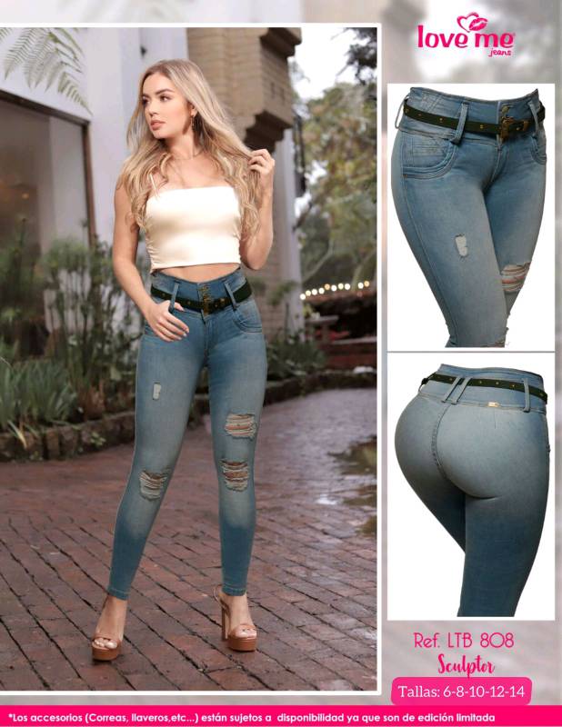 Pantalones colombianos sales love me