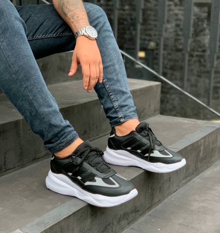 Tenis jean hombre top