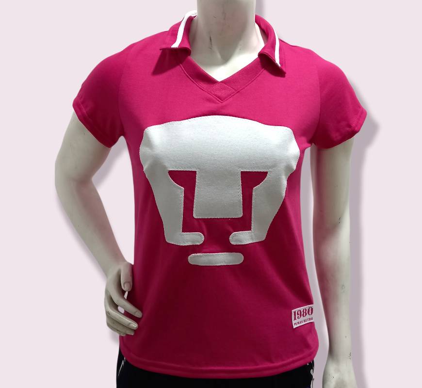 Playera de hotsell pumas rosa