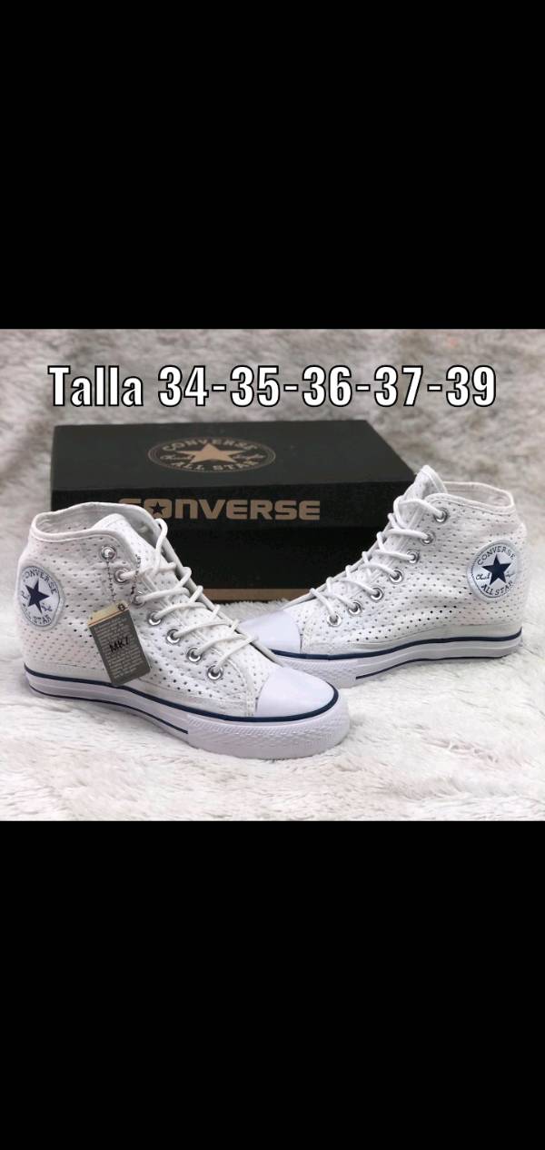 Converse con tacon interno cheap