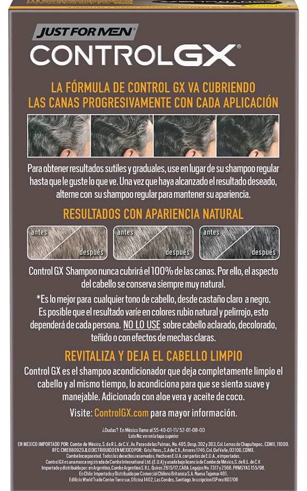 Just for Men Control Gx Shampoo Y Acondicionador en Ciudad de Mexico