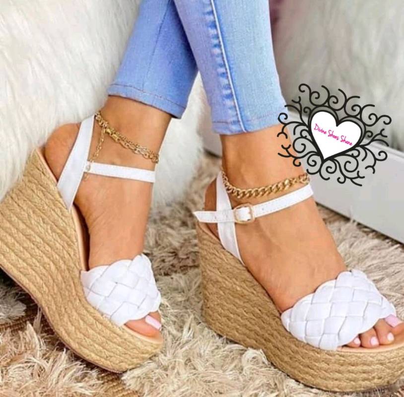 Plataformas blancas cheap