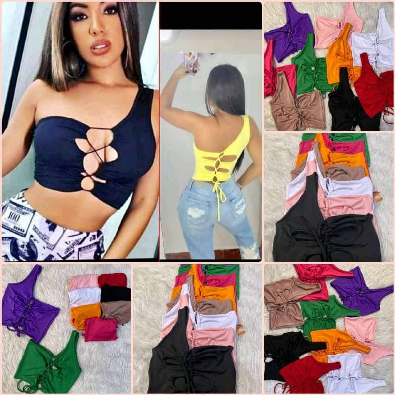 Blusa medio beso store
