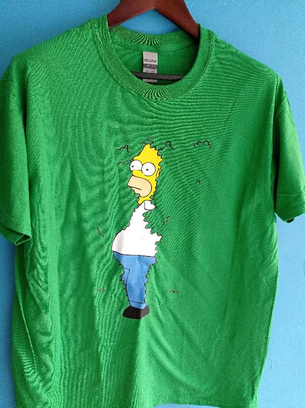 Camiseta best sale homer arbusto