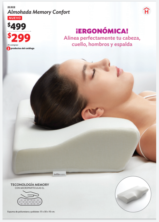 Almohada hotsell memory confort