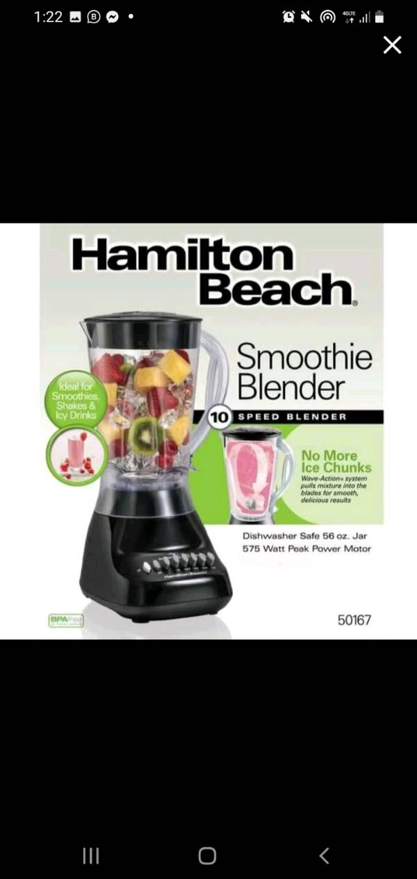 Licuadora hamilton beach precio república dominicana on sale