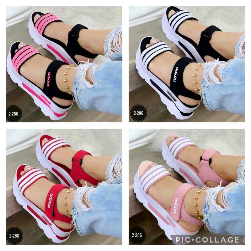 Sandalias altas adidas store