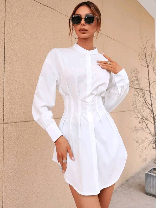 Blusa cheap blanca larga