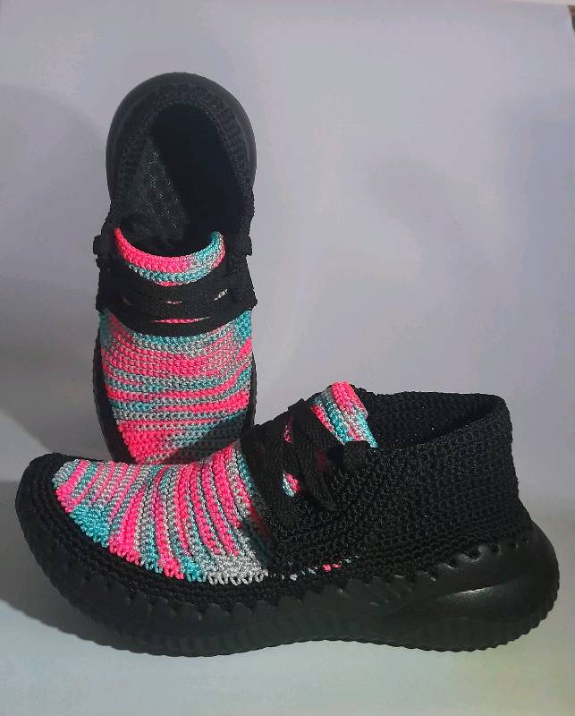 Tenis tejidos a new arrivals crochet