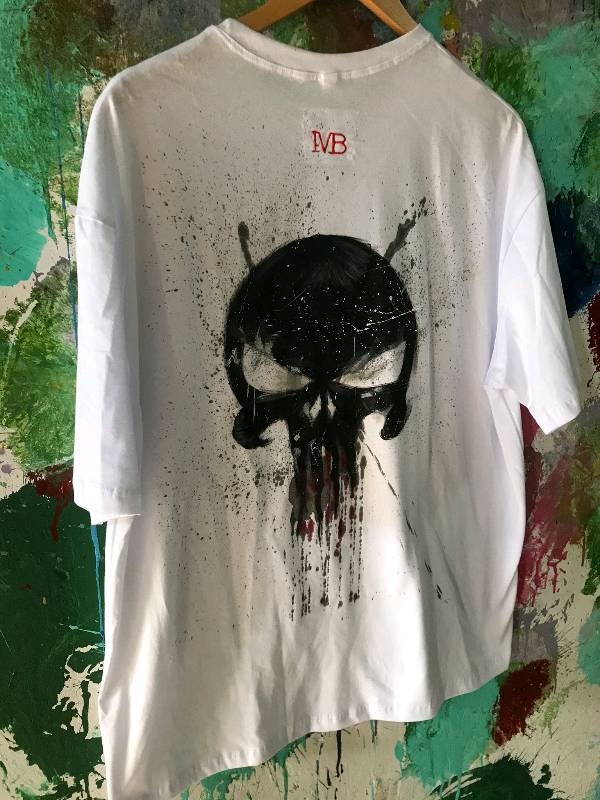 Remeras pintadas a mano best sale