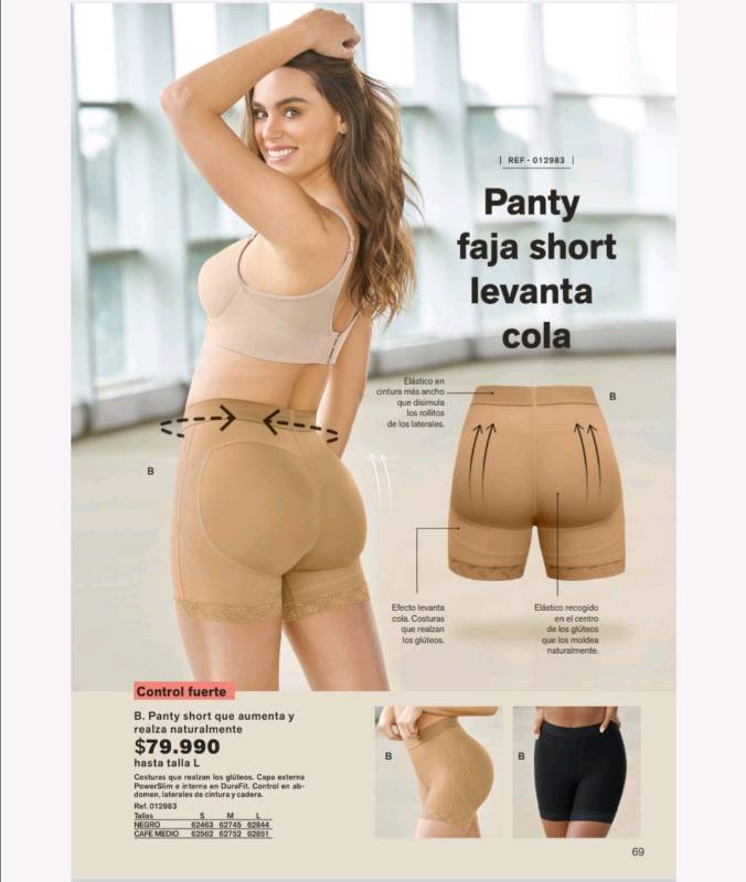 PANTY levanta cola Leonisa en Tame