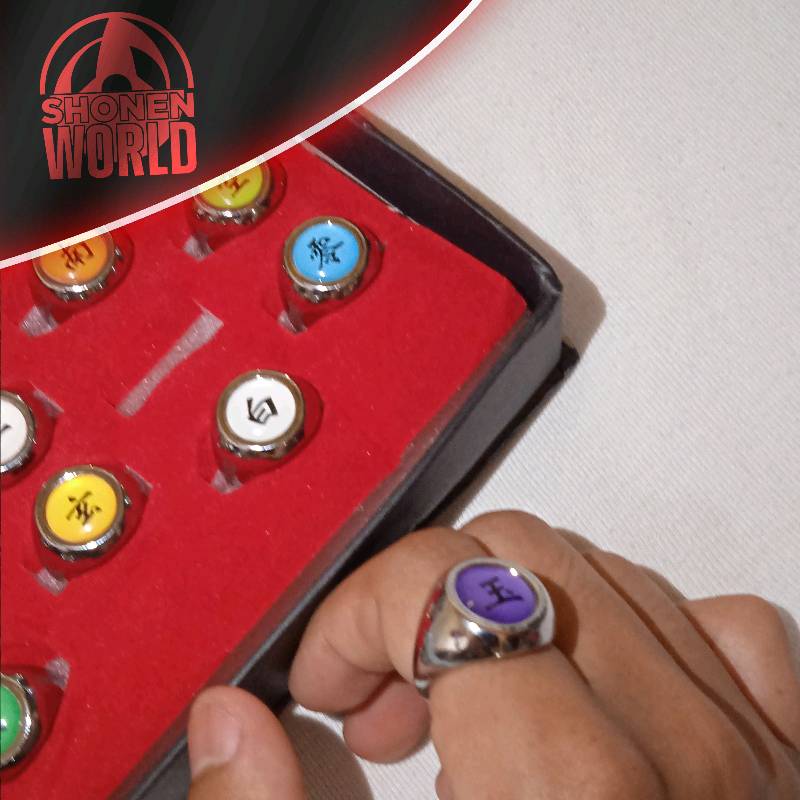 Anillo de Akatsuki Coleccionable Naruto Shippuden en Maracay