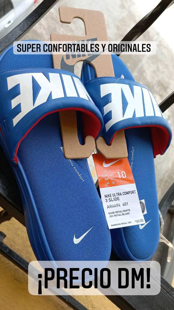 Chancleta nike top original precio