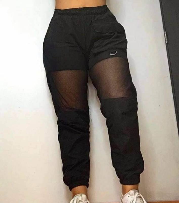 Jogger clearance tela mojada