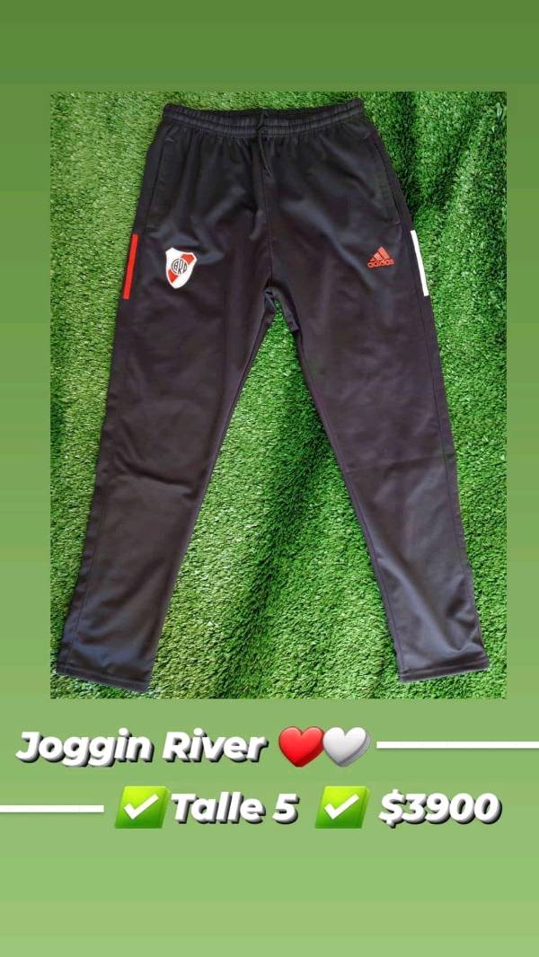 Pantal n jogging River Plate