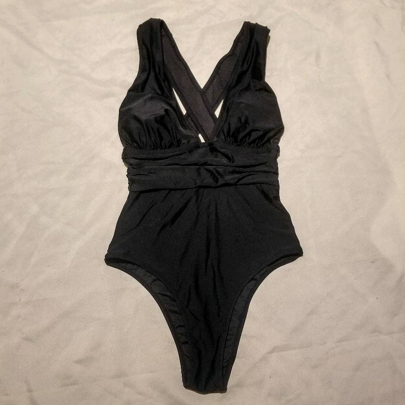 Bikini shop enterizo negro