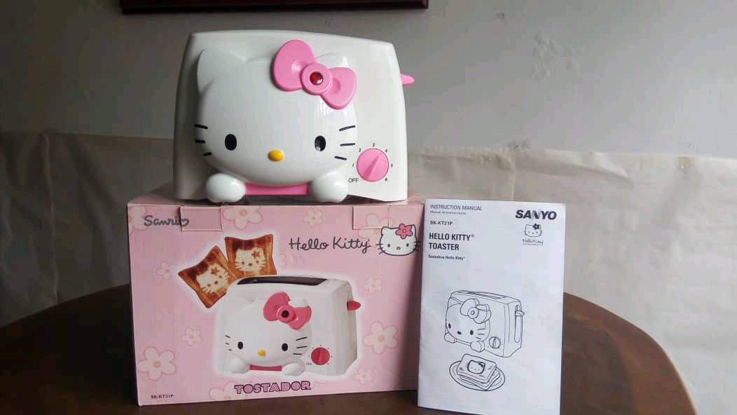 Tostador hello deals kitty