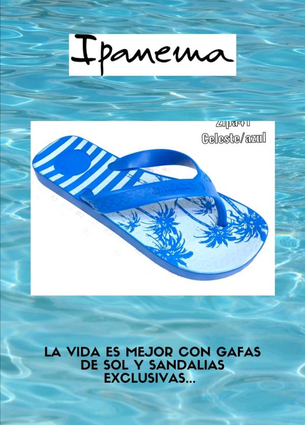Sandalias hotsell ipanema hombre