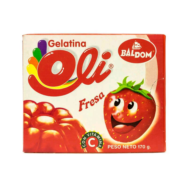 Gelatina Oli fresa en San Cristobal