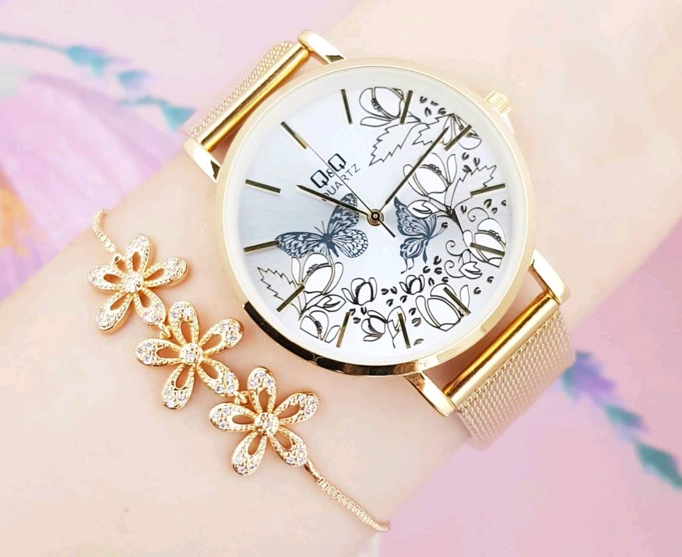 Reloj qq hot sale dama