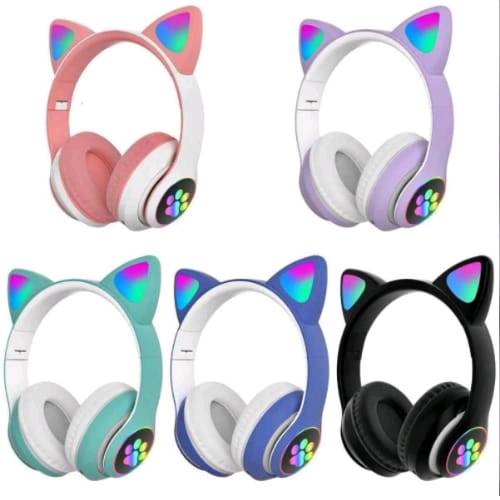 Auriculares inalambricos orejas de gato en Guayaquil