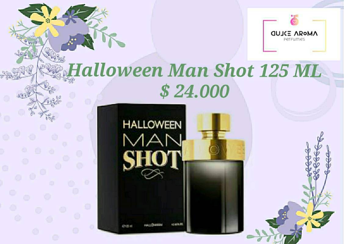 Halloween man shot precio shop