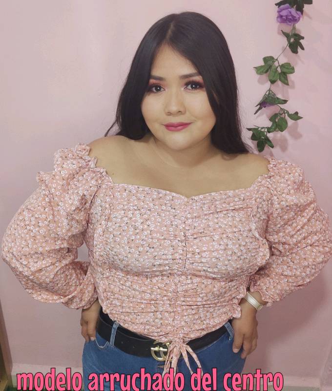 Blusas arruchadas best sale