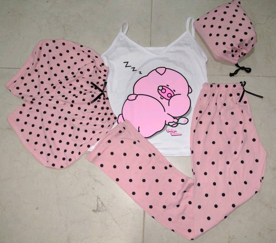 Pijama conjunto puerquito zzz