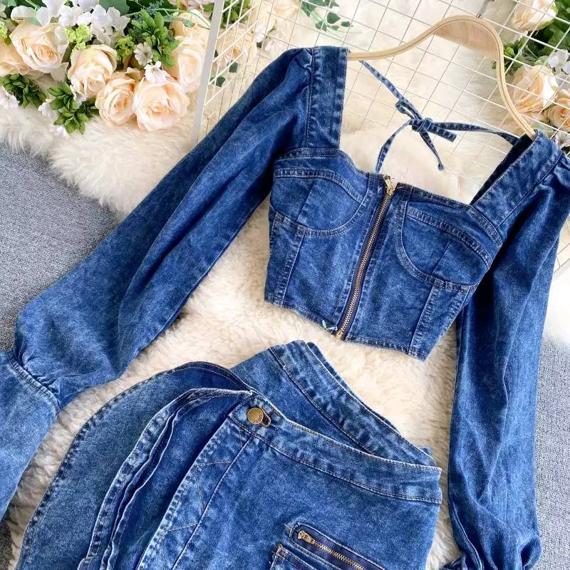 Conjuntos de jeans outlet